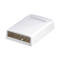 Zásuvka na ze pro 4 moduly MiniCom - bílá