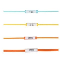 Popiska,pro 3mm simplexn kabel, oranov