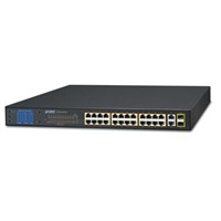 24-Port SFP Ethernet Switch with smart color LCD