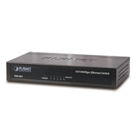 5-Port 10/100Mbps Fast Ethernet Switch, Metal