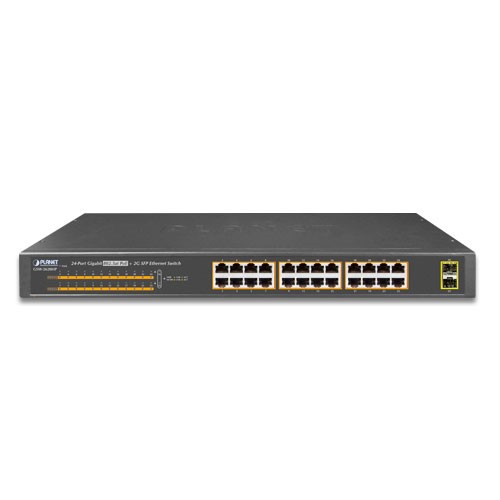 24-Port POE + 2-Port 1000X SFP Unmanaged Gigabit Ethernet Switc