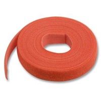 Páska typu suchý zip - oranžová, 19,1mm, 4,5m