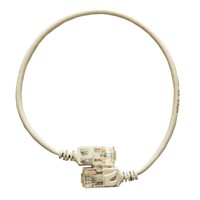 Tenký patch kabel - 1.5 m - šedý