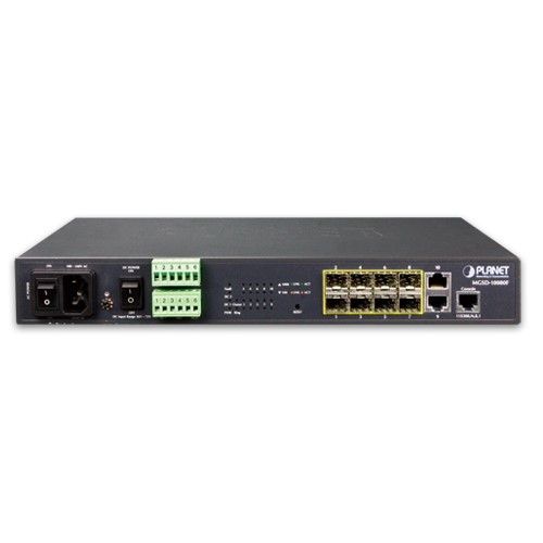 8-Port 100/1000Base-X SFP + 2-Port 10/100/1000Base-T L2/L4 Managed Metro Ethernet Switch 