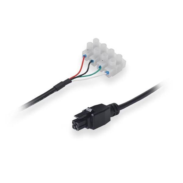 Power Cable With 4-Way Screw Terminal