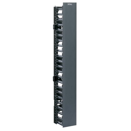 Vertikln Wire management panel pes 45U - jednostrann